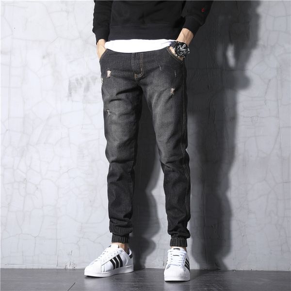 2021 new moda do vintage preto cor rasgado brim homens streetwear slack fundo harem jeans denim calas de carga hip hop corredores 3x1a, Blue
2021 new moda do vintage preto cor rasgado brim homens streetwear slack fundo harem jeans denim calas de carga hip hop corredores 3x1a, Blue