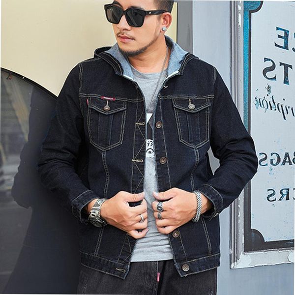 men's jackets men trendy stretch jacket large size m-8xl hooded denim brand fatty hoodie clothes man, Black;brown
men's jackets men trendy stretch jacket large size m-8xl hooded denim brand fatty hoodie clothes man, Black;brown