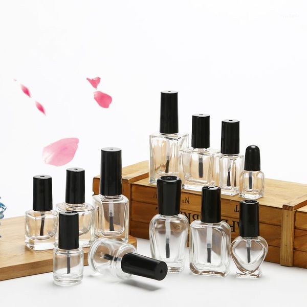 storage bottles & jars 30/50pcs 5ml clear glass empty nail polish difform shape bottle container with a lid brush, gel
storage bottles & jars 30/50pcs 5ml clear glass empty nail polish difform shape bottle container with a lid brush, gel