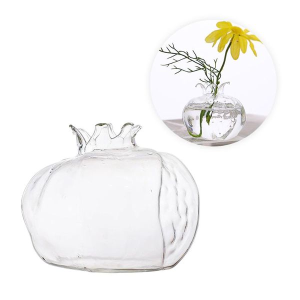 mini creative pomegranate clear glass vase handmade flower pot plant hydroponic arrangement crafts deskhousehold decoration
mini creative pomegranate clear glass vase handmade flower pot plant hydroponic arrangement crafts deskhousehold decoration