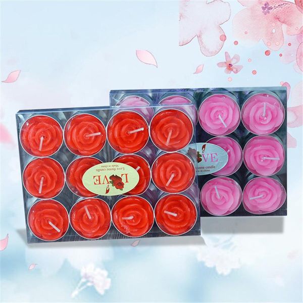 25# 12 pieces rose tealight candles handmade delicate rose flower candles for valentine's day party wedding home decoration gift
25# 12 pieces rose tealight candles handmade delicate rose flower candles for valentine's day party wedding home decoration gift
