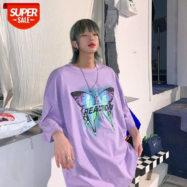 t-shirt summer 2020 new short-sleeved shirt men's tide brand trend butterfly print loose cotton round neck hip-hop couple tshirt #qy6k, White;black
t-shirt summer 2020 new short-sleeved shirt men's tide brand trend butterfly print loose cotton round neck hip-hop couple tshirt #qy6k, White;black