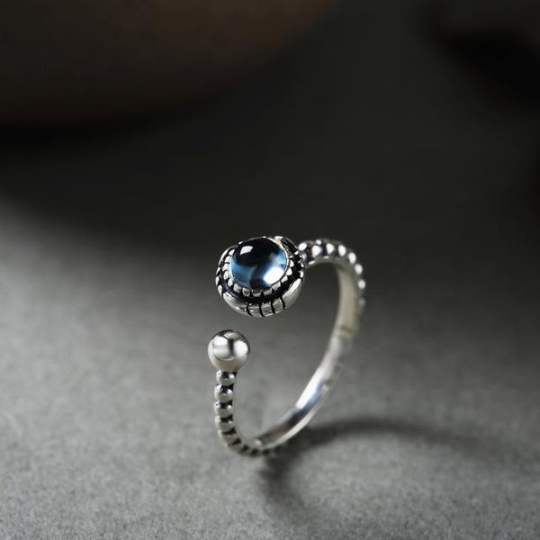 cluster rings classic fashion s925 sterling silver z inlaid carved open loop thai vintage personality exquisite gift for women, Golden;silver
cluster rings classic fashion s925 sterling silver z inlaid carved open loop thai vintage personality exquisite gift for women, Golden;silver