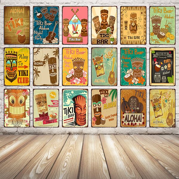 welcome way to tiki bar alohoa retro party metal sign tin poster home decor wall art painting 20*30 cm size dy22
welcome way to tiki bar alohoa retro party metal sign tin poster home decor wall art painting 20*30 cm size dy22