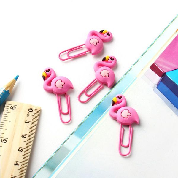 bookmark 10pcs soft plastic metal flamingo paper clip stationery school office supply escolar papelaria
bookmark 10pcs soft plastic metal flamingo paper clip stationery school office supply escolar papelaria