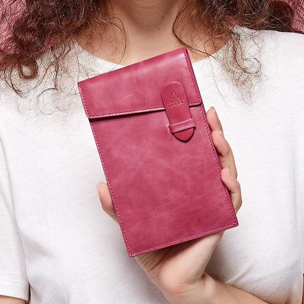 card holders leather women's bag ultra thin large capacity multi position anti-theft brush anti demagnetization south korea, Brown;gray 
card holders leather women's bag ultra thin large capacity multi position anti-theft brush anti demagnetization south korea, Brown;gray