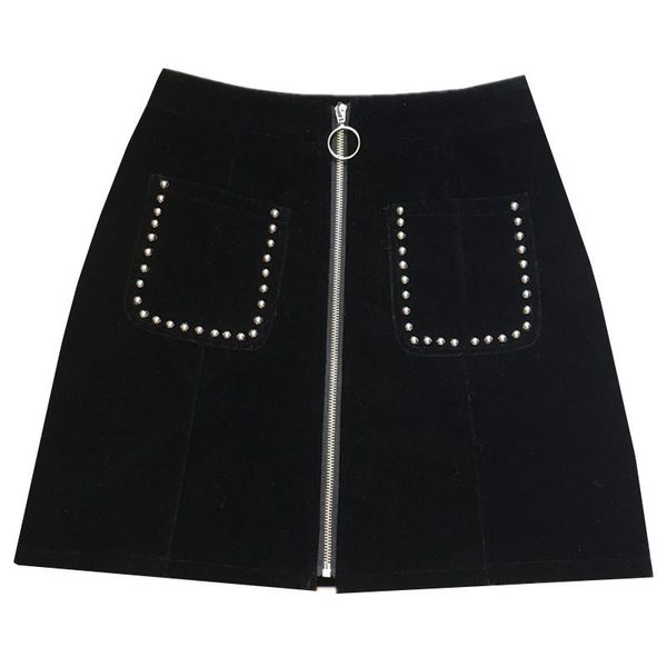 skirts 2021 autumn and winter korean style zipper oversize skirt super short, Black
skirts 2021 autumn and winter korean style zipper oversize skirt super short, Black