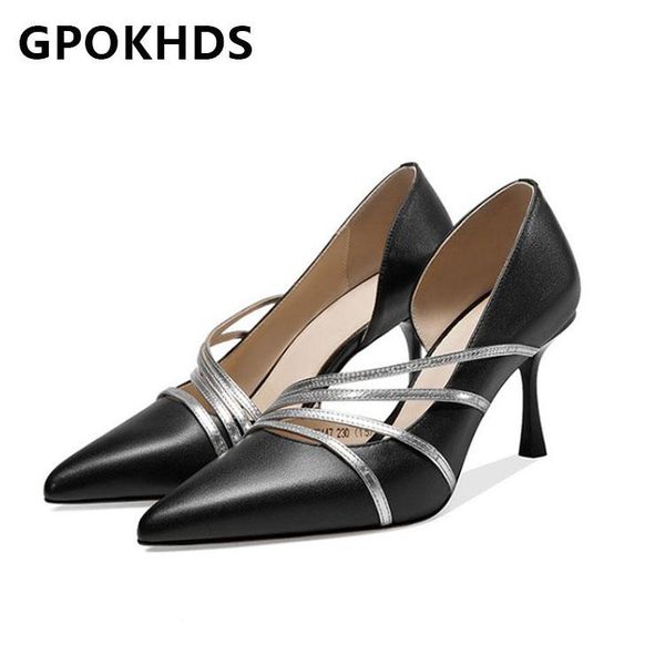 dress shoes gpokhds 2021 women pumps cow leather autumn spring mixed colors slip on zippers spike heel pointed toe high heels, Black
dress shoes gpokhds 2021 women pumps cow leather autumn spring mixed colors slip on zippers spike heel pointed toe high heels, Black