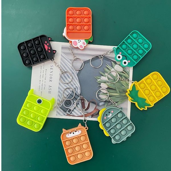 fidget stress toy cartoon push antistress adults & children sensory toys cute keychain
fidget stress toy cartoon push antistress adults & children sensory toys cute keychain
