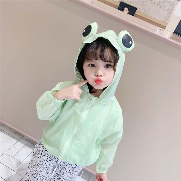 cute new 1-6y sun protection shirt kids sunscreen jacket shirt children thin cartoon print hooded poncho batwing cape, White;black
cute new 1-6y sun protection shirt kids sunscreen jacket shirt children thin cartoon print hooded poncho batwing cape, White;black