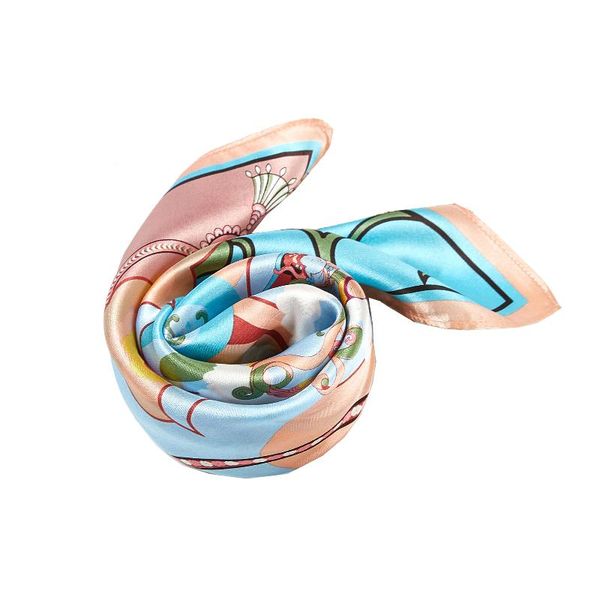 scarves korean style silk scarf women's flower printed stewardess party decorate hairband customized present 53*53cm, Blue;gray
scarves korean style silk scarf women's flower printed stewardess party decorate hairband customized present 53*53cm, Blue;gray