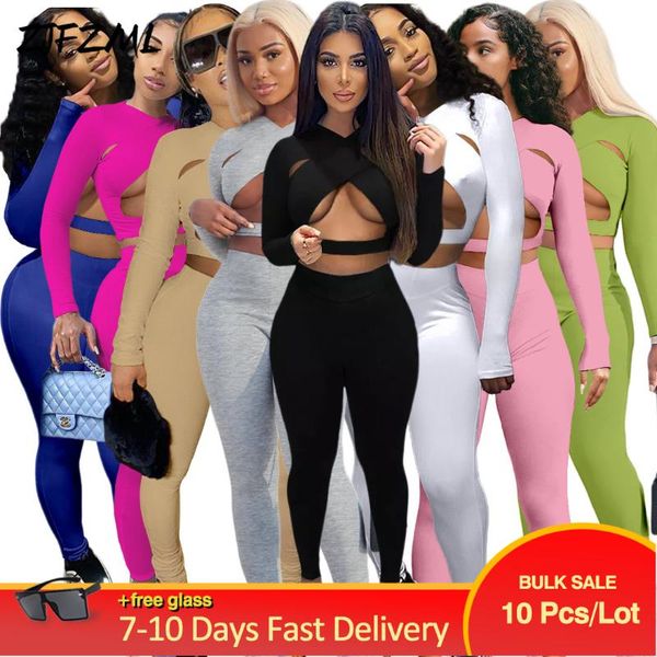 women's two piece pants wholesale bulk items lots women 2 set nightclub cut out sport suit autumn outfit tracksuit clothing 2021 female, White
women's two piece pants wholesale bulk items lots women 2 set nightclub cut out sport suit autumn outfit tracksuit clothing 2021 female, White