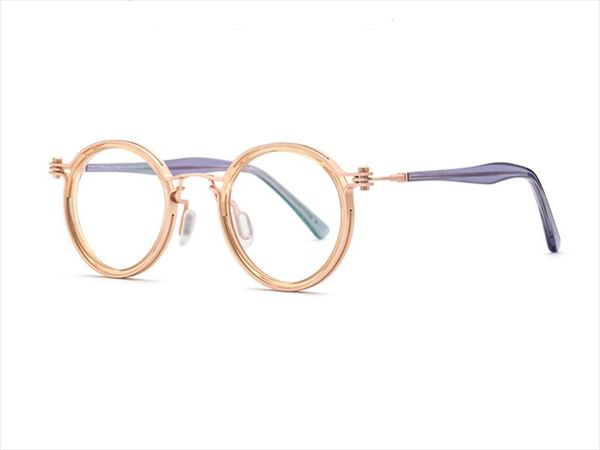fashion sunglasses frames vintage round prescription glasses men retro alloy acetate frame clear lens eyeglasses for myopia reading eyewear, Black
fashion sunglasses frames vintage round prescription glasses men retro alloy acetate frame clear lens eyeglasses for myopia reading eyewear, Black