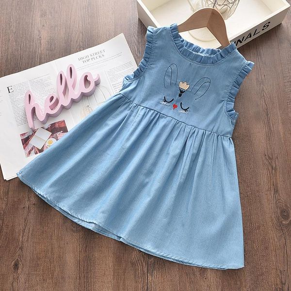 girl's dresses menoea 2-7y summer clothes 2021 kids cute dress cat pattern design denim toddler girls children, Red;yellow
girl's dresses menoea 2-7y summer clothes 2021 kids cute dress cat pattern design denim toddler girls children, Red;yellow