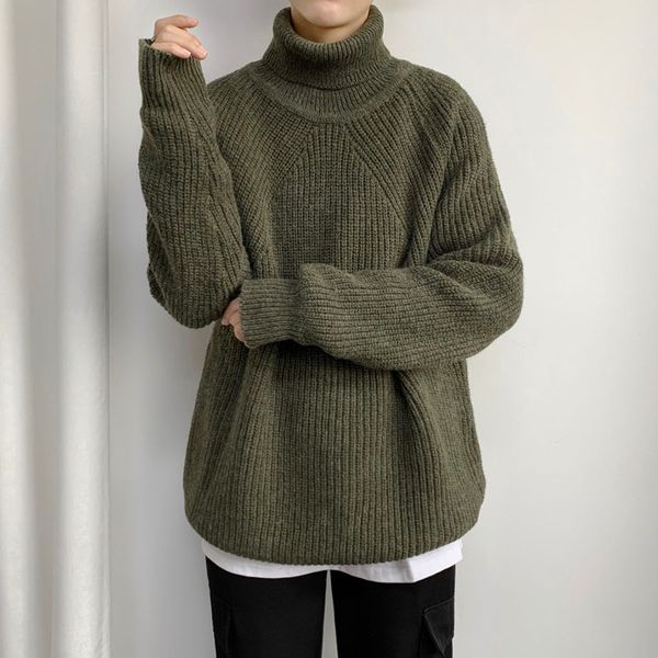 2021 winter thick turtleneck sweater men's warmth fashion retro casual knitted pullover men knitting sweaters mens clothes 89d1, White;black
2021 winter thick turtleneck sweater men's warmth fashion retro casual knitted pullover men knitting sweaters mens clothes 89d1, White;black