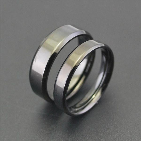 cluster rings simple stainless steel engagement ring for men girls black wedding band jewelry women high polish couple anillo mujer, Golden;silver
cluster rings simple stainless steel engagement ring for men girls black wedding band jewelry women high polish couple anillo mujer, Golden;silver