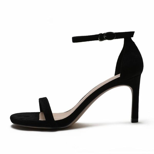2021 new fashion ankle strap sandals women summer 7.5cm thin high heels shoes woman open toe ladies sandals shoes m0073, Black
2021 new fashion ankle strap sandals women summer 7.5cm thin high heels shoes woman open toe ladies sandals shoes m0073, Black