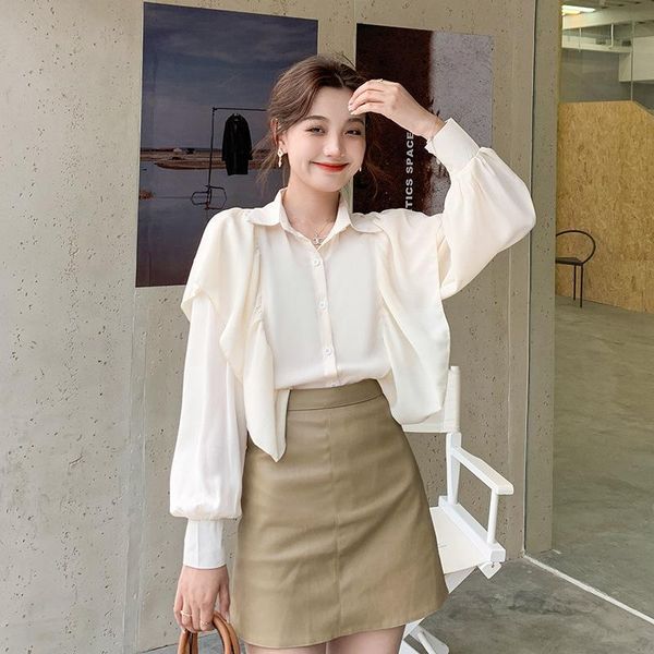 women's blouses & shirts 2021 shirt design in real time, White 
women's blouses & shirts 2021 shirt design in real time, White