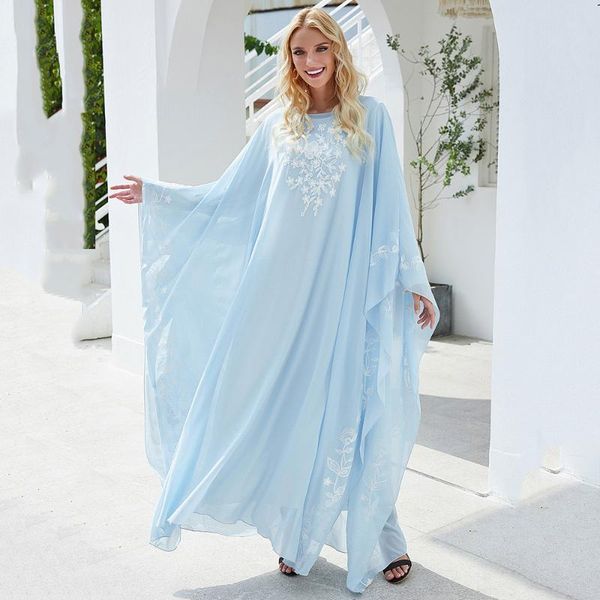 ethnic clothing plus size chiffon cloak for women muslim fashion abaya embroidery kaftan european clothes dubai girls cape turkey robe 2021, Red
ethnic clothing plus size chiffon cloak for women muslim fashion abaya embroidery kaftan european clothes dubai girls cape turkey robe 2021, Red