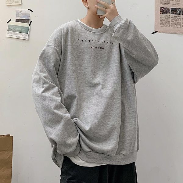 men's hoodies & sweatshirts harajuku style korean fashion men hoodie 2021 spring autumn letter printing women loose long sleeve, Black
men's hoodies & sweatshirts harajuku style korean fashion men hoodie 2021 spring autumn letter printing women loose long sleeve, Black