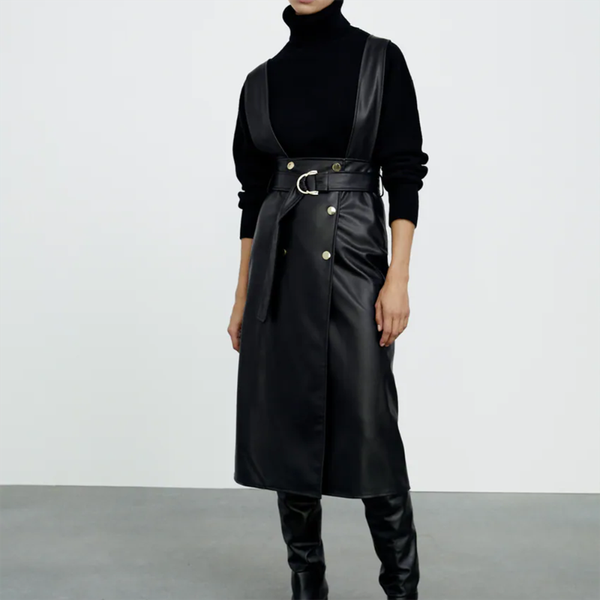 casual dresses xikom 2021 autumn black midi dress with belt double breasted lace vintage leather women high street slim, Black;gray
casual dresses xikom 2021 autumn black midi dress with belt double breasted lace vintage leather women high street slim, Black;gray