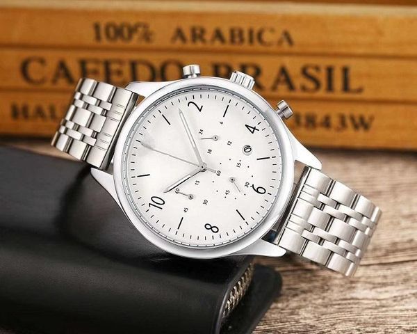 2021 six-pin luxury men's watch full scale working quartz movement designer watch arma watch relogio men's fashion accessory, Slivery;brown
2021 six-pin luxury men's watch full scale working quartz movement designer watch arma watch relogio men's fashion accessory, Slivery;brown