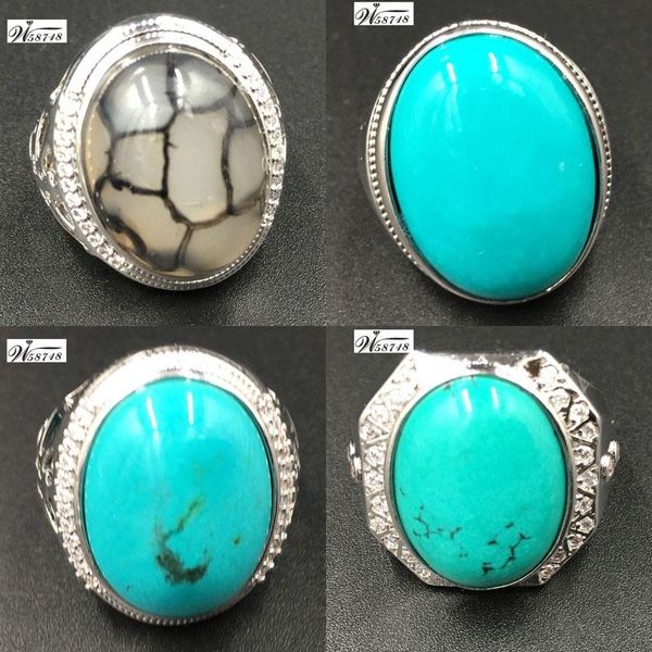 cluster rings beautiful jewelry howlite black dragon veins carnelian women men art oval ring 7~12" adjust size wb696, Golden;silver
cluster rings beautiful jewelry howlite black dragon veins carnelian women men art oval ring 7~12" adjust size wb696, Golden;silver