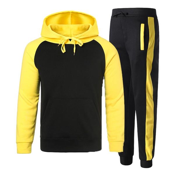 men's hoodies & sweatshirts fashion hoodie and trousers two-piece clothes loose sportswear track field fitness suit autumn winter style, Black
men's hoodies & sweatshirts fashion hoodie and trousers two-piece clothes loose sportswear track field fitness suit autumn winter style, Black