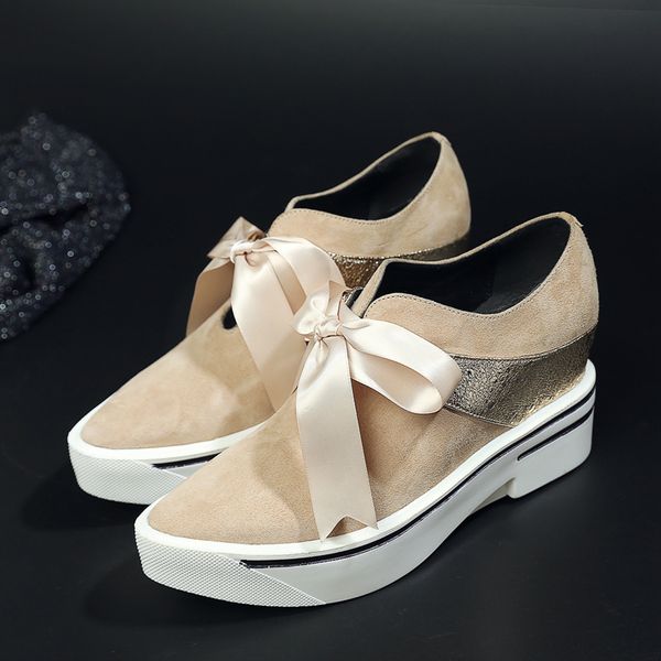 womens genuine suede leather wedge platform flats lace-up korean style leisure espadrilles comfortable daily four season shoesdress shoes
womens genuine suede leather wedge platform flats lace-up korean style leisure espadrilles comfortable daily four season shoesdress shoes