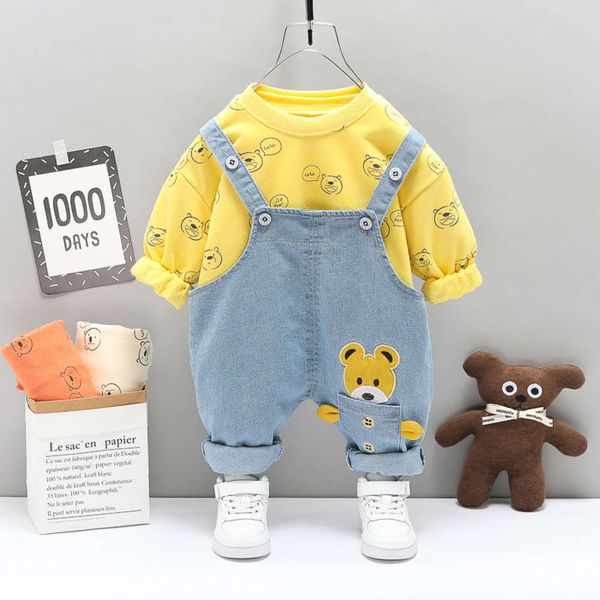 2021 cub two piece spring suit children's clothing 1-2-3-4 year old baby clothes, White
2021 cub two piece spring suit children's clothing 1-2-3-4 year old baby clothes, White