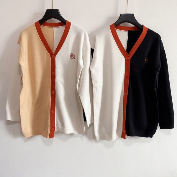 2021 autumn milan runway sweaters v neck long sleeve panelled high end jacquard cardigan women's designer coats 0805-1, White;black
2021 autumn milan runway sweaters v neck long sleeve panelled high end jacquard cardigan women's designer coats 0805-1, White;black