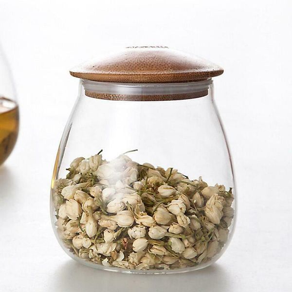 storage bottles & jars 800ml/400ml preserve glass food airtight kitchen containers lsf99