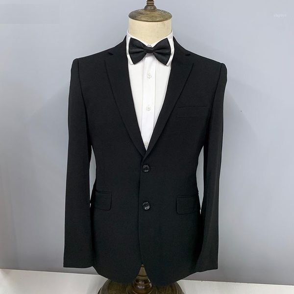 men's suits & blazers men suit jacket classic black slim fashion formal party work costume business mens blazer eur size 44-50, White;black
men's suits & blazers men suit jacket classic black slim fashion formal party work costume business mens blazer eur size 44-50, White;black