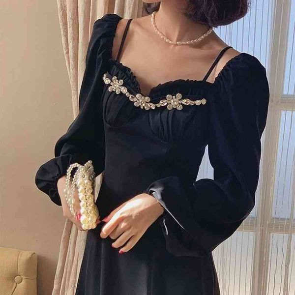 casual dresses design elegant midi women long sleeve black vintage office laies evening party korean winter l5bk, Black;gray
casual dresses design elegant midi women long sleeve black vintage office laies evening party korean winter l5bk, Black;gray