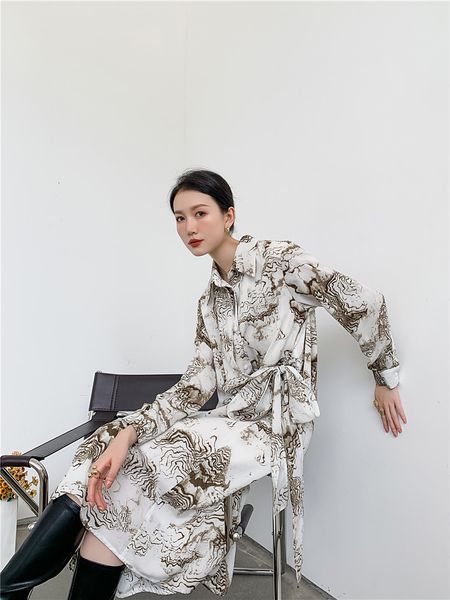 new mountain range print sleeve shirt women button lace up collar long midi autumn spring 2021 clothes 0i5d, Black;gray
new mountain range print sleeve shirt women button lace up collar long midi autumn spring 2021 clothes 0i5d, Black;gray