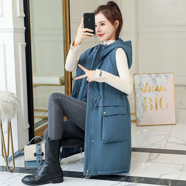 vests women's special price autumn winter large medium and long down et vt han fan slim waistcoat women's fashion, Black;white
vests women's special price autumn winter large medium and long down et vt han fan slim waistcoat women's fashion, Black;white