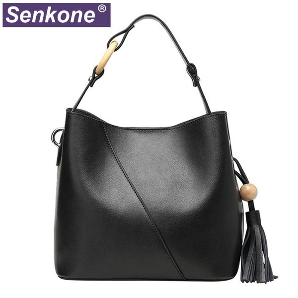 totes cowhide leather tassel handbag women classic design bags ladies shoulder green black female bucket hand bag
totes cowhide leather tassel handbag women classic design bags ladies shoulder green black female bucket hand bag