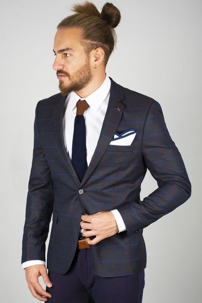 Dark Navy Blue Men 's Luxury Blazer Coat Suit Jacket Tight-fitting Mould Square Pattern Four Seasons Daily Groom Wedding Business Qm9v, White;black
Dark Navy Blue Men 's Luxury Blazer Coat Suit Jacket Tight-fitting Mould Square Pattern Four Seasons Daily Groom Wedding Business Qm9v, White;black
