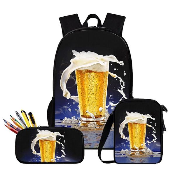 backpack 3d printed 3pcs/set summer beer bags men waterproof women cool fashion streetwear lapbag
backpack 3d printed 3pcs/set summer beer bags men waterproof women cool fashion streetwear lapbag