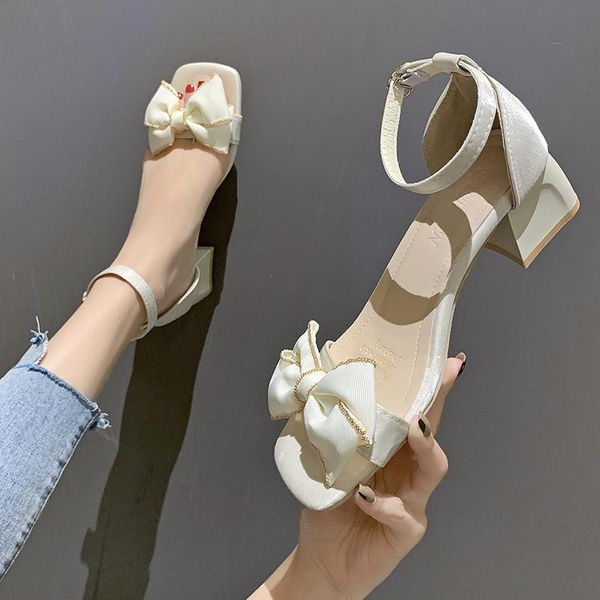 sandals chunky heel women ankle strap gladiator bow women's summer shoes fashion female sandilas cover party, Black
sandals chunky heel women ankle strap gladiator bow women's summer shoes fashion female sandilas cover party, Black