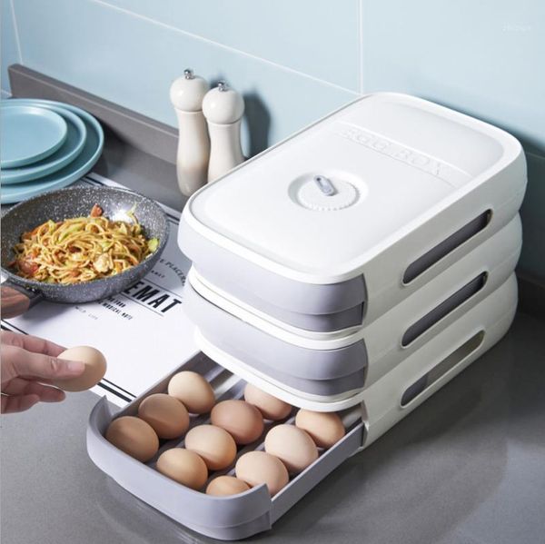 storage bottles & jars household eggs holder food egg box drawer type refrigerator fresh keeping dumpling
storage bottles & jars household eggs holder food egg box drawer type refrigerator fresh keeping dumpling