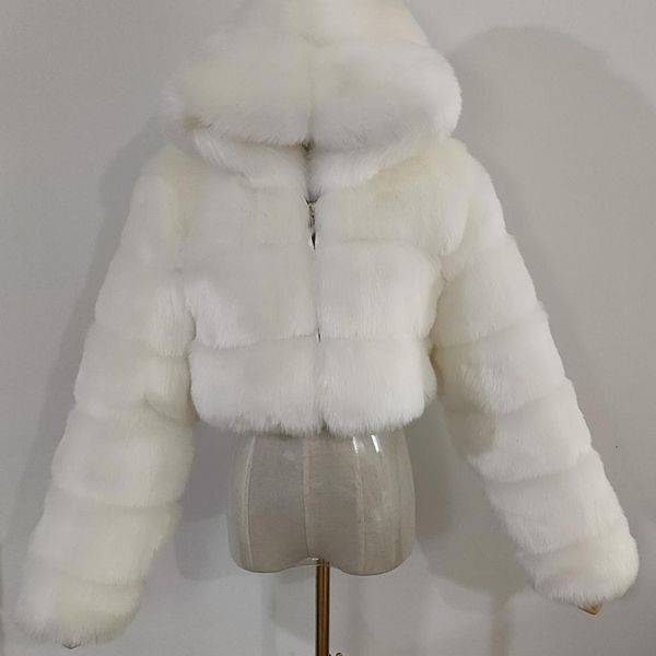 autumn winter faux fur women cropped short jacket coat women fluffy zip thick plush warm fur hooded coat women outwear overcoat, Gray
autumn winter faux fur women cropped short jacket coat women fluffy zip thick plush warm fur hooded coat women outwear overcoat, Gray