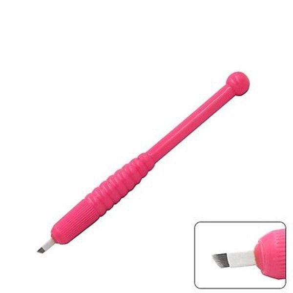 tattoo guns kits 10pcs pink disposable microblading pen with blade cf/u needle 9 pin 12 pin/18u microlading manual microblade tool
tattoo guns kits 10pcs pink disposable microblading pen with blade cf/u needle 9 pin 12 pin/18u microlading manual microblade tool