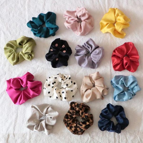 hair accessories 1pcs korean silk scrunchies satin ring elastic women bands headwear headband, Slivery;white
hair accessories 1pcs korean silk scrunchies satin ring elastic women bands headwear headband, Slivery;white