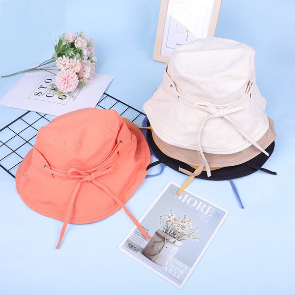 version simple and versatile comfortable breathable fisherman bow adjustable rope baby sunshade hat, Yellow
version simple and versatile comfortable breathable fisherman bow adjustable rope baby sunshade hat, Yellow