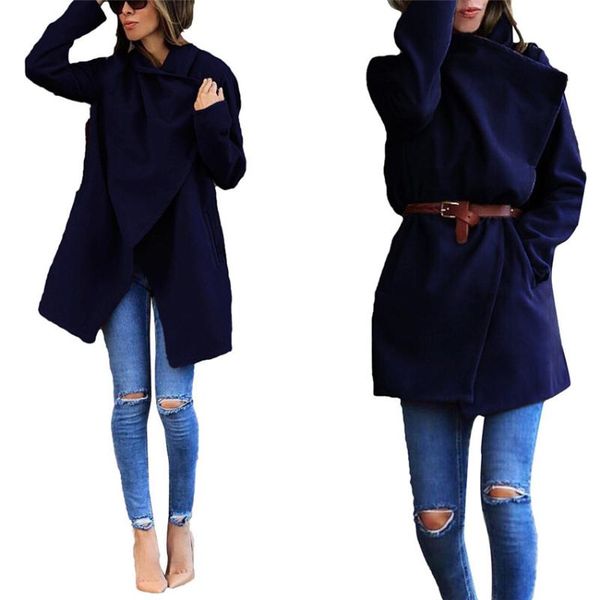 women's trench coats long-sleeved jacket womens woolen pocket winter turn-down collar pockets coat 487g-733g, Tan;black
women's trench coats long-sleeved jacket womens woolen pocket winter turn-down collar pockets coat 487g-733g, Tan;black