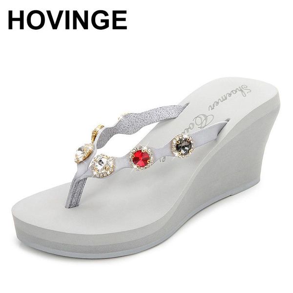 slippers hovinge2021summer luxury women high heels platform rhinestone casual flip flops beach shoes woman, Black
slippers hovinge2021summer luxury women high heels platform rhinestone casual flip flops beach shoes woman, Black
