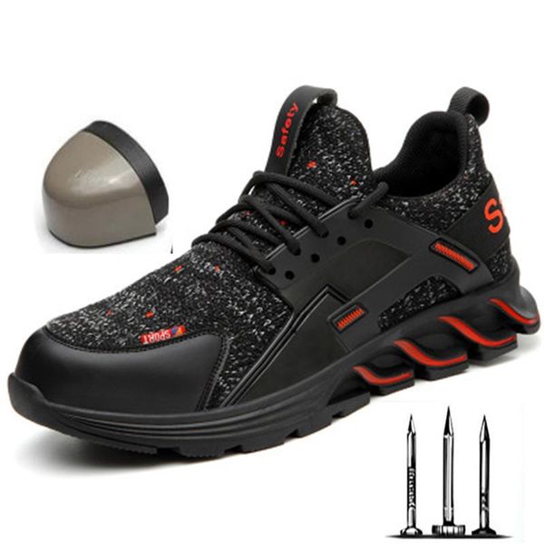 boots fashion work shoes 2021 men outdoor lightweight breathable safety sneakers steel toe anti-smashing shoes36-48, Black
boots fashion work shoes 2021 men outdoor lightweight breathable safety sneakers steel toe anti-smashing shoes36-48, Black