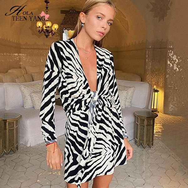 casual dresses zebra print bow tie fashion women mini dress long sleeve deep v chiffon loose shirt autumn basic clubwear, Black;gray
casual dresses zebra print bow tie fashion women mini dress long sleeve deep v chiffon loose shirt autumn basic clubwear, Black;gray