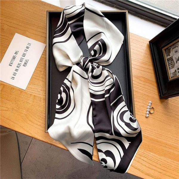 scarves fan bag scarfs printing scarf women unique hair tie band kerchief wrist ribbons fashion head neck silk satin long, Blue;gray
scarves fan bag scarfs printing scarf women unique hair tie band kerchief wrist ribbons fashion head neck silk satin long, Blue;gray
